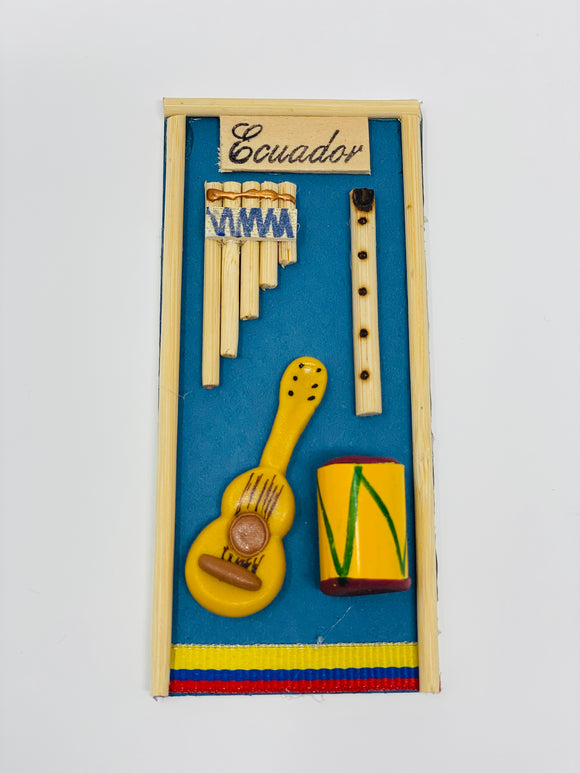 Fridge Magnet Musical Instruments Ecuador