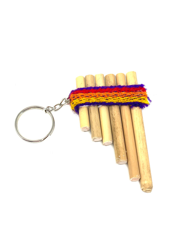 Andean Rondador Key Chain (Purple and Yellow)
