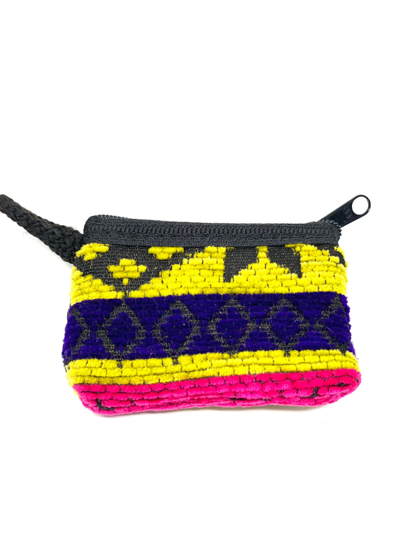 Coin Pouch (Yellow Purple)